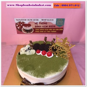 Bánh Sinh Nhật Trà Xanh - VL40